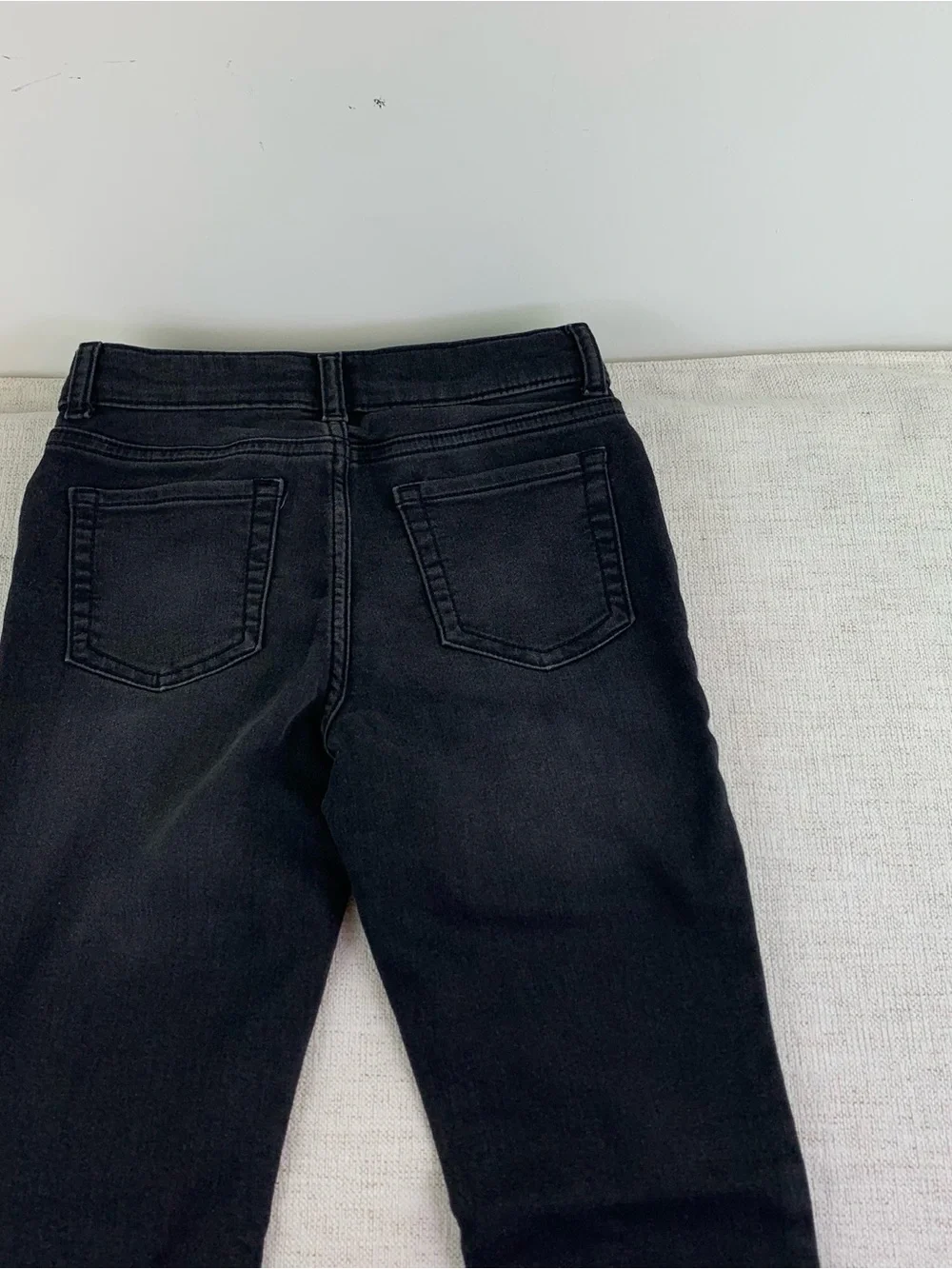 The Children Place legging jeans in faded black skinny jeans adjustable waist